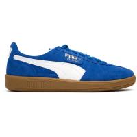 彪马(Puma)儿童运动鞋蓝色复古潮流休闲跑步鞋舒适耐摔防滑 LaceU