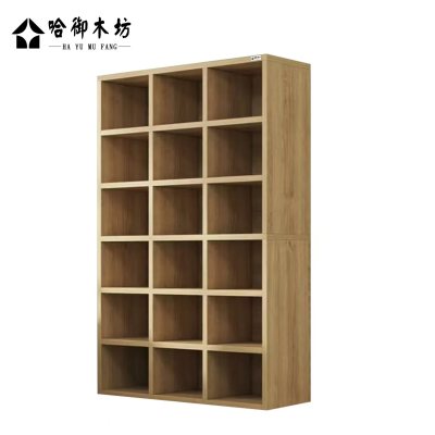 哈御木坊可定制双柱双面书架可拆装900*450*2000mm/组