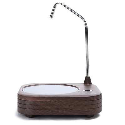 电陶炉家用自动上水多功能茶炉煮茶器可定时防干烧不挑壶泡茶烧水器(木纹色单炉)