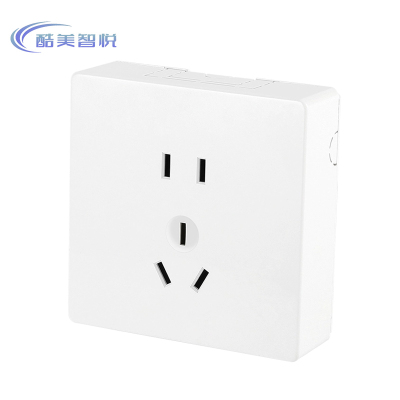 酷美智悦 明装五孔插座86型 KM-CZ01 个