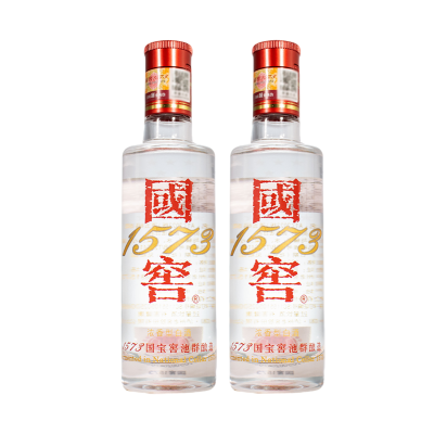 泸州老窖 国窖1573 52度100ml*2 浓香型白酒