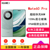 [原封]华为Mate60 Pro 12GB+512GB 雅川青 88W快充 全焦段超清影像 鸿蒙OS 120Hz昆仑玻璃屏 支持卫星通话 全网通手机