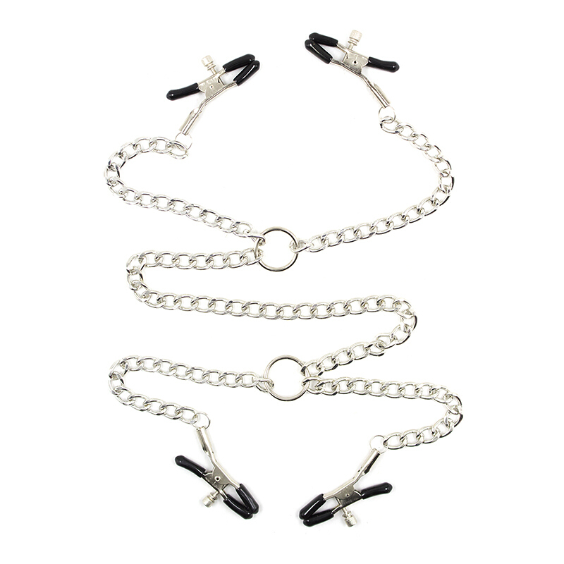 桃色缘 多款sm创意锁链乳房夹乳夹 sm情趣用品男女调情前戏挑逗成人