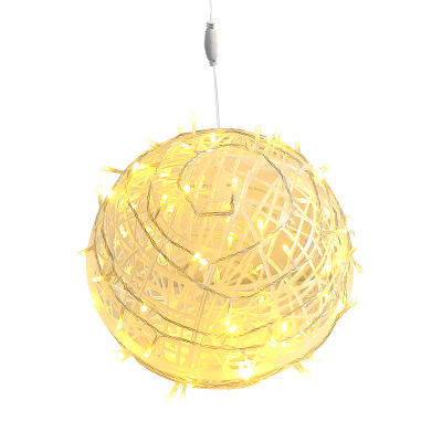 格瑞捷LED藤球挂灯 TQ-20CM-N 暖光 个