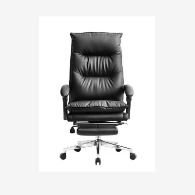 绵冠MIANGUAN电脑椅办公椅真皮班椅老板椅