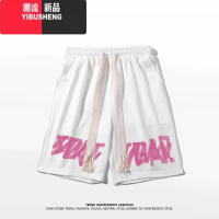 YIBUSHENG港风新款运动短裤女季潮牌ins宽松外穿五分裤潮流百搭休闲裤子