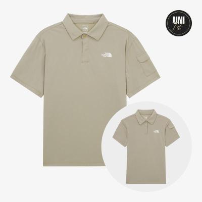 THE NORTH FACE乐斯菲斯运动POLO衫中性透气舒适日常穿着