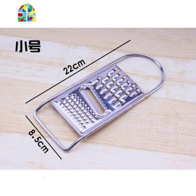 不锈钢刨丝器 多功能切菜器 蔬菜萝卜家用瓜土豆切刮擦皮片刨丝器 FENGHOU 不锈钢刨丝器小号削皮器