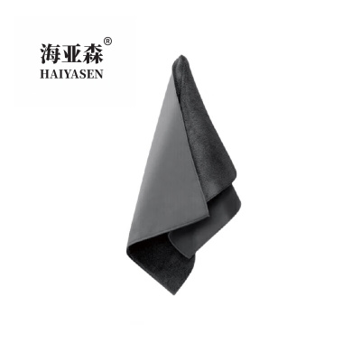 海亚森 TK-1094 大号多功能仿鹿皮巾 抹布(计价单位:条)灰色 64*42cm