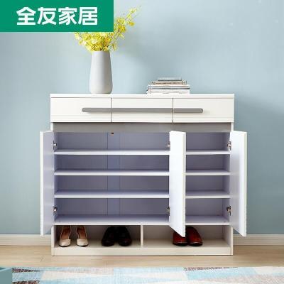 森美人家居鞋柜现代简约厅柜多功能口小鞋柜储物柜玄关柜122718