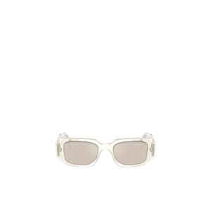 Prada/普拉达女士半透明矩形框防紫外线太阳镜 裸色