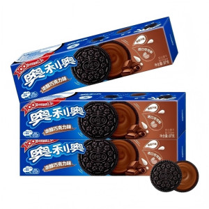 奥利奥浓醇巧克力味夹心饼干97g*3盒 独立小包装下午茶早餐儿童