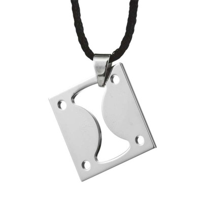 梦克拉 Mkela 钨金钨钢吊坠 漏空的爱