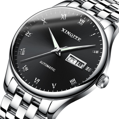 新奇特男表学生薄自动机械表防水夜光时尚商务新款男士手表X-29