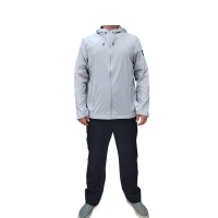 尚诺雅灰色连帽套装SNYF510套