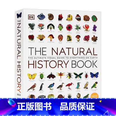 [正版]DK出品 博物大百科 自然史图解丛书英文原版 The Natural History Book 科普全书读物