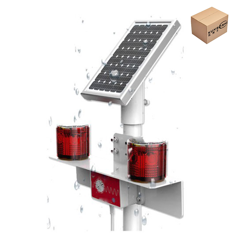 讯博士 TYNYYJSD160 1.2V 2*0.4W 75次/min IP67 LED 太阳能语音警示灯(计价单位:盏)红色