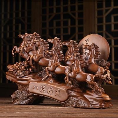 美帮汇马摆件电视柜现代简约客厅房间布置摆设开店送礼开业礼品实用大气