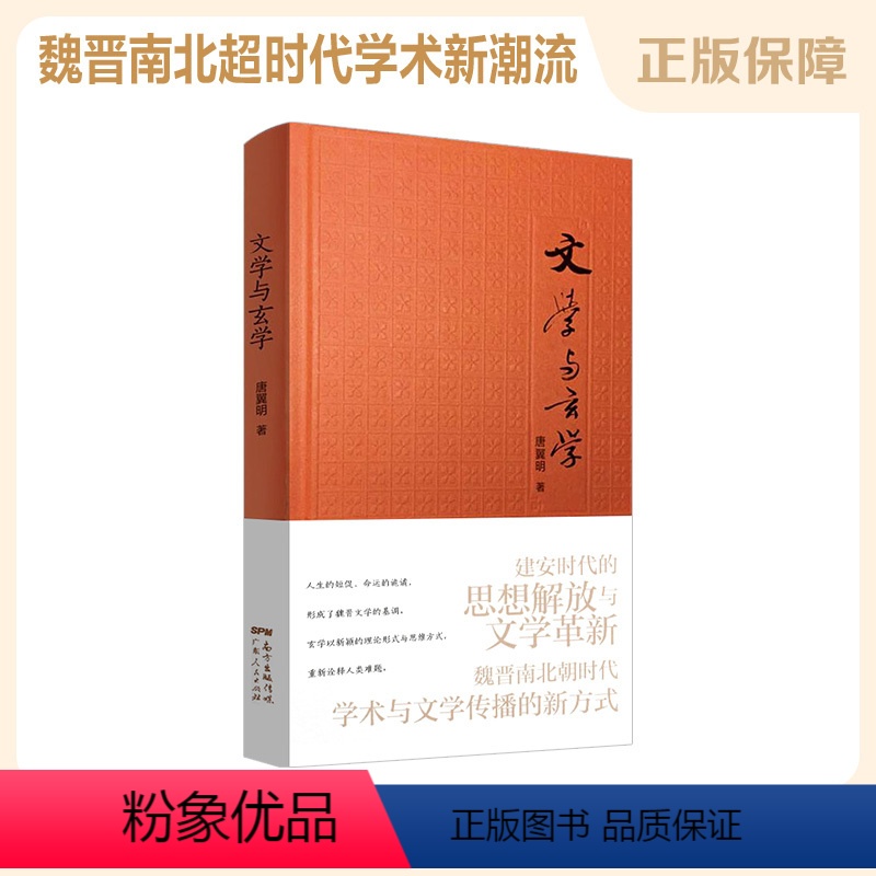 [正版]文学与玄学 中外现当代文学史古代文学回忆录文学评论与文学理论书籍 广东人民出版社