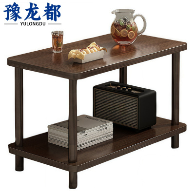 豫龙都 实木边几 60cm 张