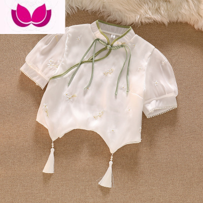 七斓回头率爆表!复古改良新中式旗袍衬衫女设计感半身裙桔梗套装