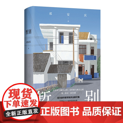 暂别 收录26幅温暖影像 全彩印刷 实力青年作家豆瓣大V邓安庆全新散文集 真挚书写游子返乡路记录乡土与亲情质朴家信译林正