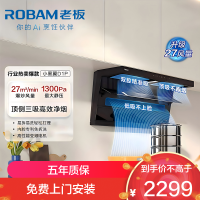 老板(Robam)老板[推荐D1H]小黑翼D1P排抽吸油烟机 27风量顶侧双吸 家用上门安装以旧换新 一级能效油烟机