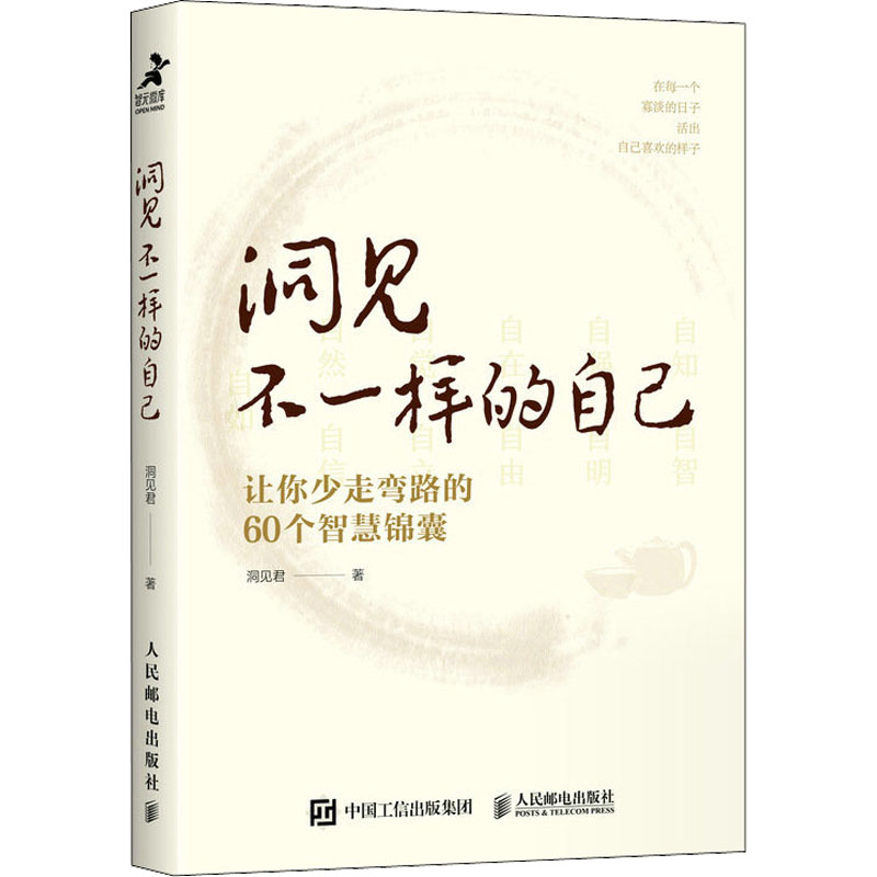 正版新书]洞见不一样的自己 让你少走弯路的60个智慧锦囊洞见君9