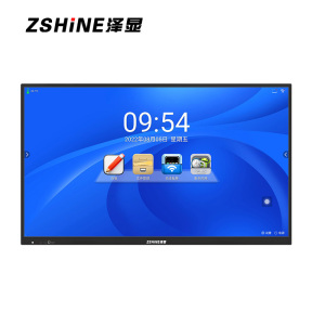 泽显86英寸安卓版会议平板 4K超高清交互式电子白板 智能触摸一体机 智慧显示屏投屏大屏幕ZX-CM860