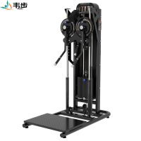韦步FW8001健身房多功能蝴蝶机侧平举夹胸训练一体双臂机肩部训练侧平举训练器(黑色)