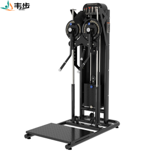 韦步FW8001健身房多功能蝴蝶机侧平举夹胸训练一体双臂机肩部训练侧平举训练器(黑色)