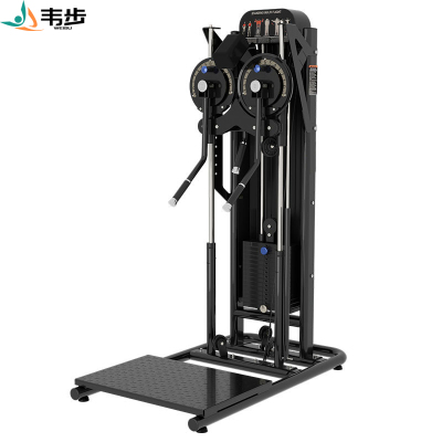 韦步FW8001健身房多功能蝴蝶机侧平举夹胸训练一体双臂机肩部训练侧平举训练器(黑色)