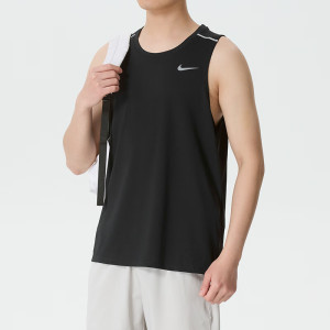 耐克(NIKE)男装新款运动背心圆领舒适透气时尚潮流休闲无袖T恤IF2019-010 ZP
