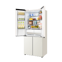 华凌神机全自动制冰双系统一级能效美的冰箱出品超薄零嵌十字对开四开门冰箱