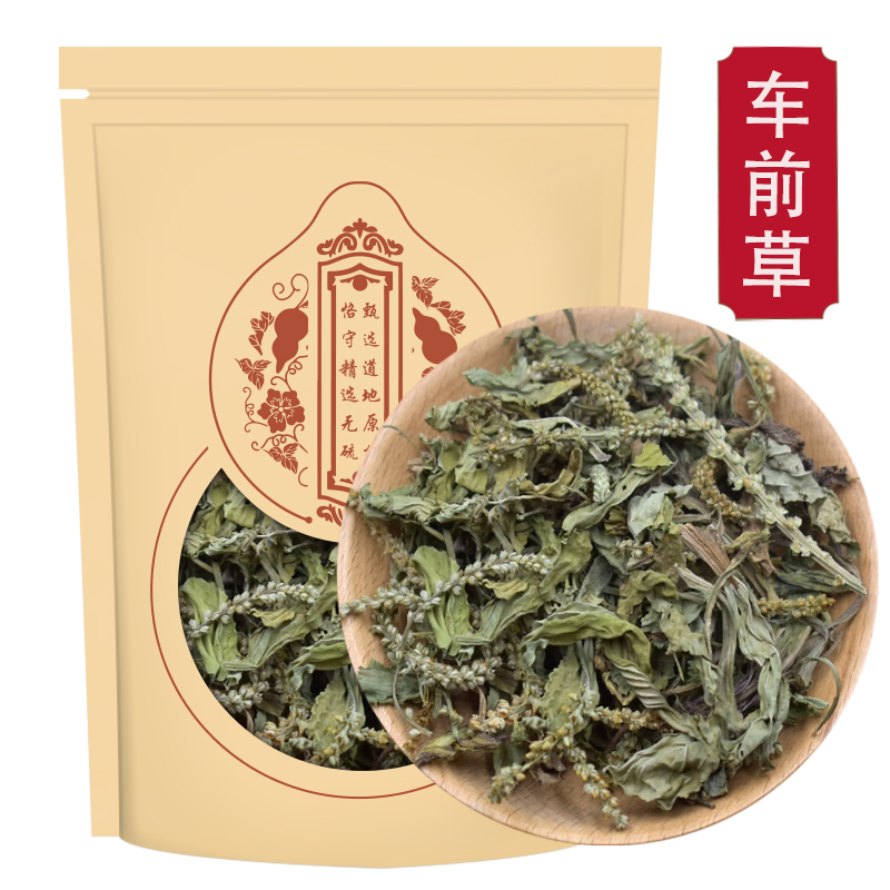 车前草500g正品新鲜干货泡茶车钱草泡水车前草茶