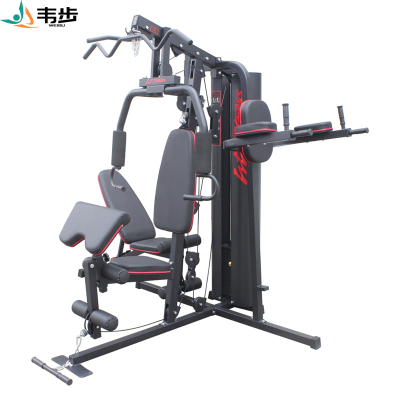 韦步WB-WTH13三人站家用综合力量训练器多功能室内组合运动器材