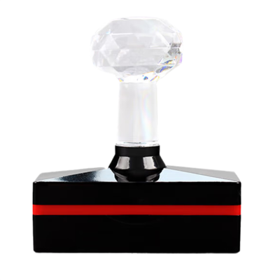 倍适威 漆扇印章定制黑色光敏印章广告印章定刻1*3CM