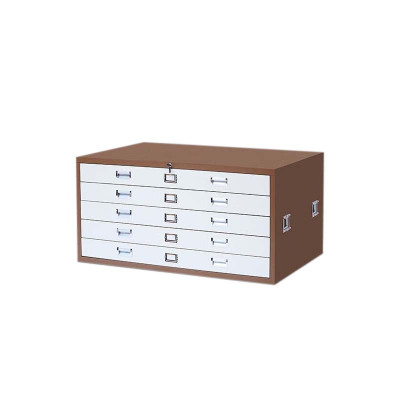 东升顺底图柜工程资料图纸柜0号1号抽屉柜文件柜地图柜菲林柜图纸收纳柜0号咖白单节1300*930*550