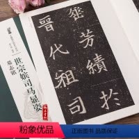 [正版]世宗嫔司马显姿墓志铭北魏墓志铭放大系列薛元明编简体旁注魏碑楷书毛笔字帖技法解析江西美术出版社