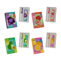 毕加索钢笔套装防滑纹理舒适细腻水果物语系列PS-621(包装随机)