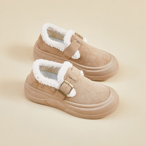 冬季加绒小白鞋新款韩版ins女学生厚底增高运动板鞋休闲