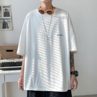 港风T恤韩版潮流短袖长袖体恤半袖ins网红2026新款抖音宽松衣服