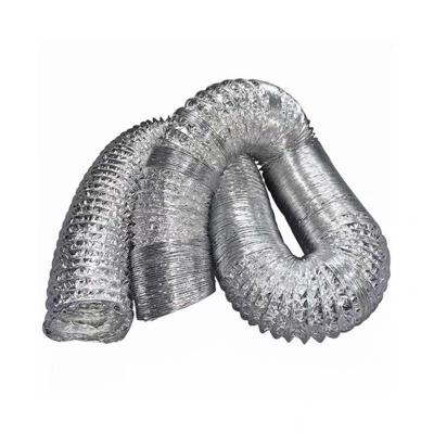 中锦科技 铝箔通风管排气排烟双层软管口径100mm(4寸) 拉长2米根