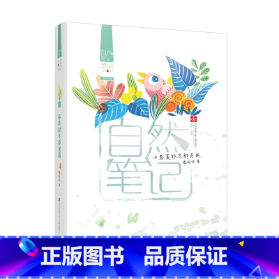 春夏秋冬都是画 [正版]自然笔记:春夏秋冬都是画