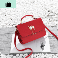 2020春夏新款时尚女包手提包韩版单肩包简约百搭斜挎包潮小包包NEW LAKE 酒红色女士单肩包