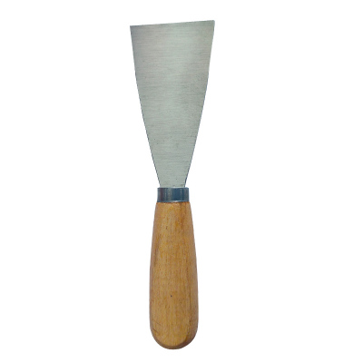 启具圆木柄油灰刀1寸/把