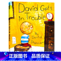 大卫惹麻烦 [正版]大卫不可以英文原版绘本 No David 大卫香农纸板 英语读物获奖名家绘本 David Shann