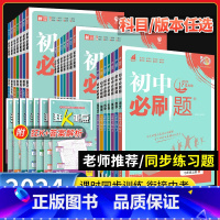 [苏科版]数学 七年级下 [正版]2024初中必刷题七八九年级上册下册人教版数学北师英语沪牛物理沪粤化学语文初一初二初三