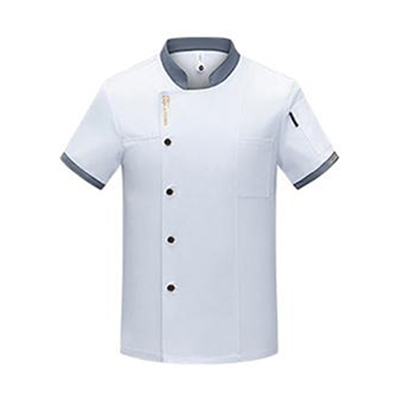 天鸣 夏季短袖厨师服 工作服 源头工厂可定制 1681# 件