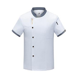 天鸣 夏季短袖厨师服 工作服 源头工厂可定制 1681# 件